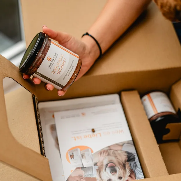 DOGLICIOUS mit Produktkatalog