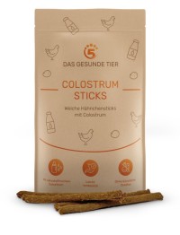 Produktfoto von COLOSTRUM STICKS HUHN - Hähnchenfleisch-Sticks mit Colostrum - 150 g