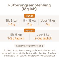 Vorschau AKAZIENFASER PULVER - 100 g Einzelfuttermittel für Hunde & Katzen