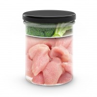 Vorschau DOGLICIOUS GOURMET - Premium Nassfutter für Hunde mit Truthahn & Marktgemüse - 6 x 290 g