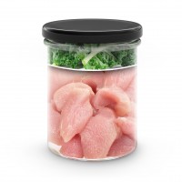 Vorschau DOGLICIOUS JUNIOR - Premium Nassfutter für Welpen mit Hühnchen, Kartoffel & Fenchel - 6 x 290 g