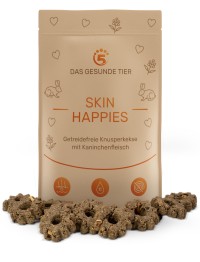 SKIN HAPPIES - Hundekekse mit Kaninchen, Süßkartoffel & Holunderbeere - 200 g