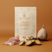 Vorschau HEPATO HAPPIES - Hundekekse mit Geflügel, Maniok und Mariendistel - 200 g