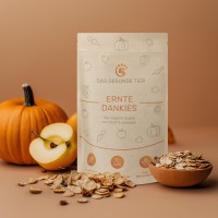 Vorschau ERNTE DANKIES - Vegane Hundekekse mit Wildgemüse, Obst, Birkenblätter und Ingwer - 200 g