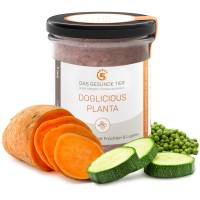DOGLICIOUS PLANTA - Ergänzungsfuttermittel für Hunde - Sparpackung 6 x 290 g