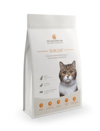 Glutenfreies Premium Katzenfutter SUN CAT - 5 x 1 kg 