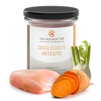 DOGLICIOUS INTESTO TRUTHAHN Premium Nassfutter für Hunde mit Truthahn, Süßkartoffel & Fenchel 6 x 200 g