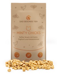 MINTY CHICKS – Softsnacks mit Huhn & Katzenminze – 80 g 