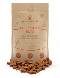 Produktfoto von GEHORCHIES PUTE - 80 g Trainingssnack aus Putenfleisch