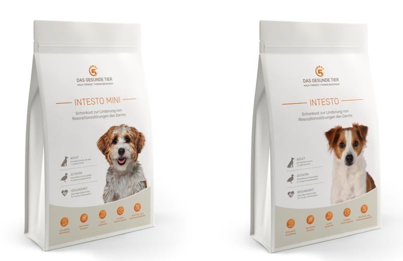 Nutzerumfrage extrudiertes Hunde-Trockenfutter INTESTO/INTESTO MINI